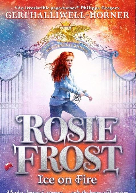 "Ice On Fire" - продолжение книги Гери "Рози Фрост и Королева Сокола", поступившее в продажу вчера.