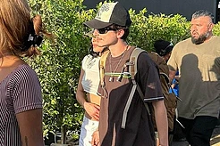 Кайли Дженнер и Тимоти Шаламе на фестивале Coachella