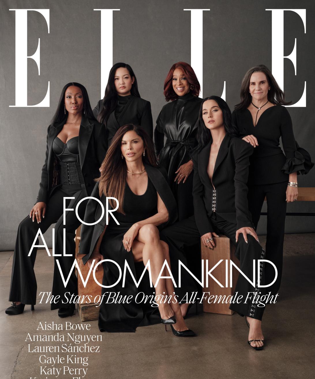 Обложка журнала Elle.