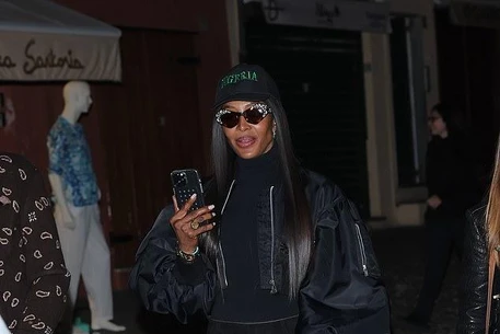 Неповторимый стиль Наоми Кэмпбелл в Портофино