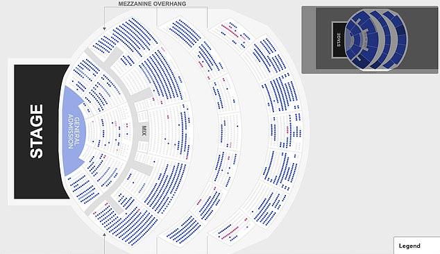 По состоянию на вечер среды, около 70% билетов на её выступление 4 июля доступны на Ticketmaster, и лишь небольшая часть перепродаётся.