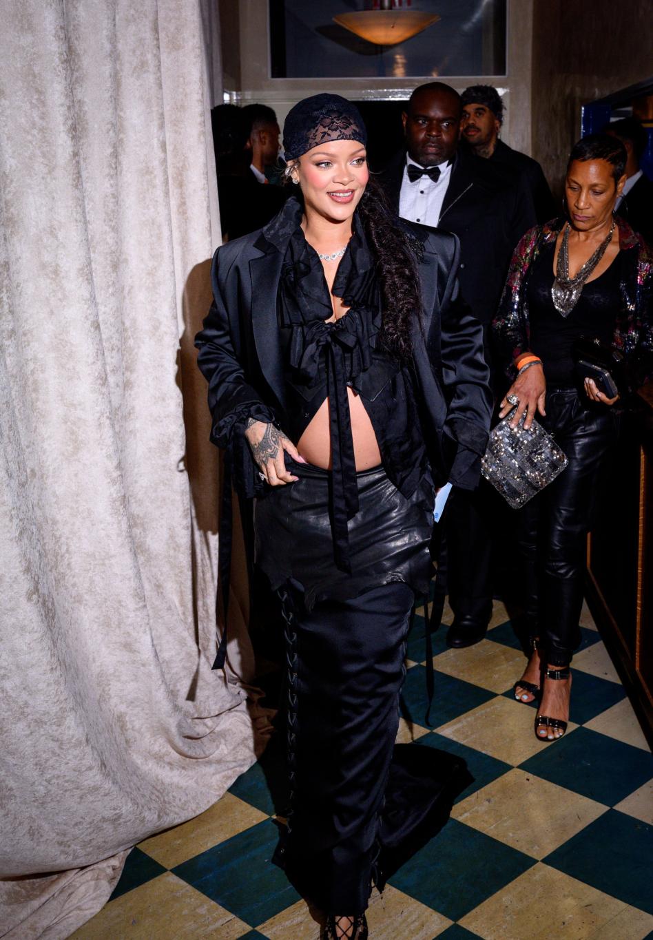 Рианна на афтепати Met Gala 2025.