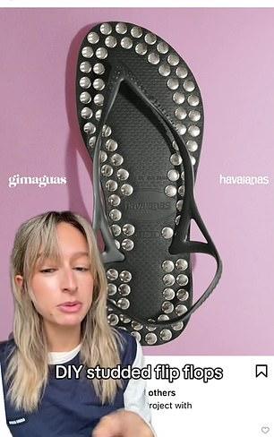 Блогер Izzi Poppi завирусилась, показав свою DIY-версию.