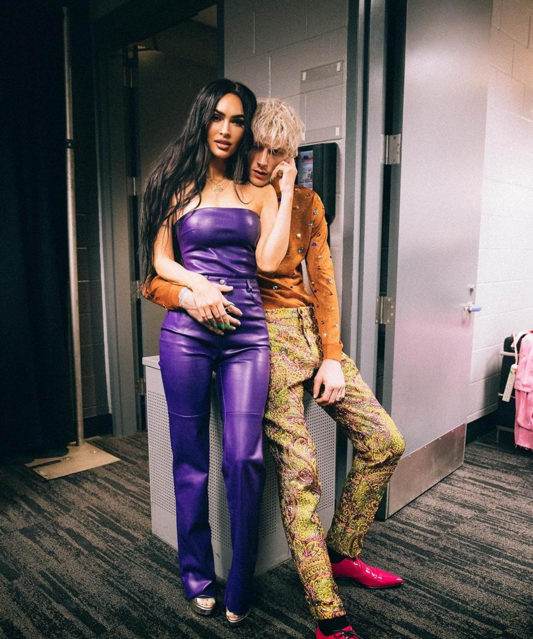 Меган Фокс и MGK в Instagram.