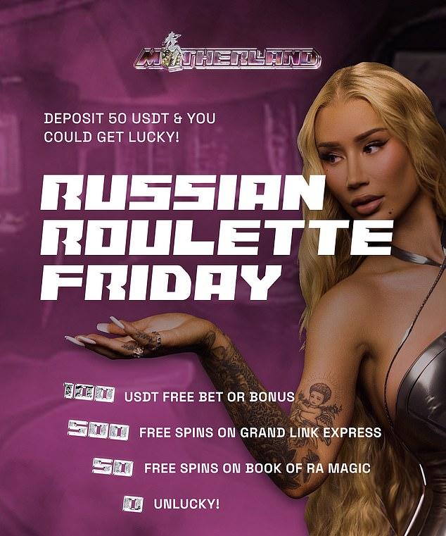 Игги теперь руководит собственным криптовалютным онлайн-казино.