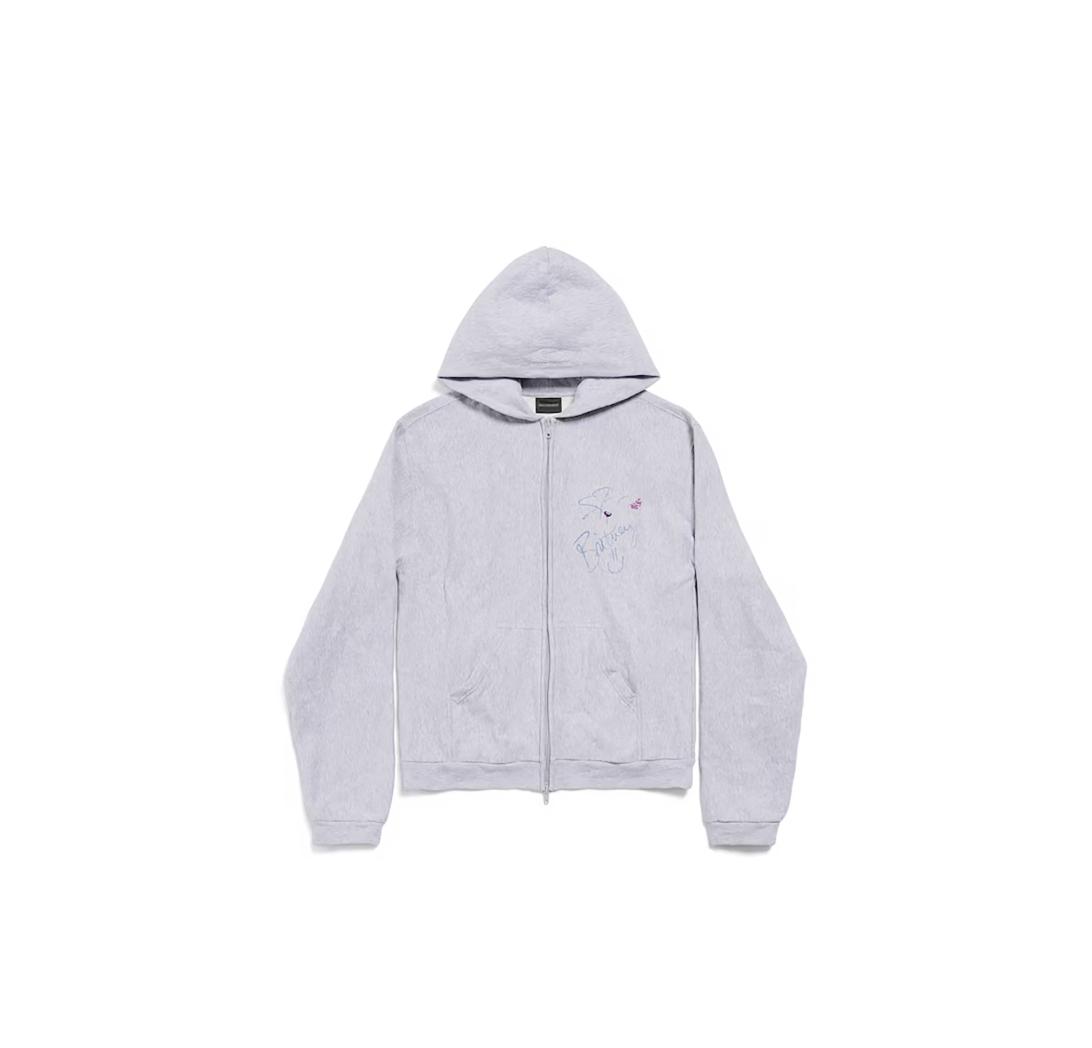 Худи на молнии из новой коллаборации: Бритни Спирс x Balenciaga.