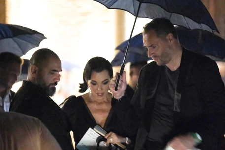 Орландо Блум на предсвадебной вечеринке Джеффа Безоса в Венеции после расставания с Кэти Перри