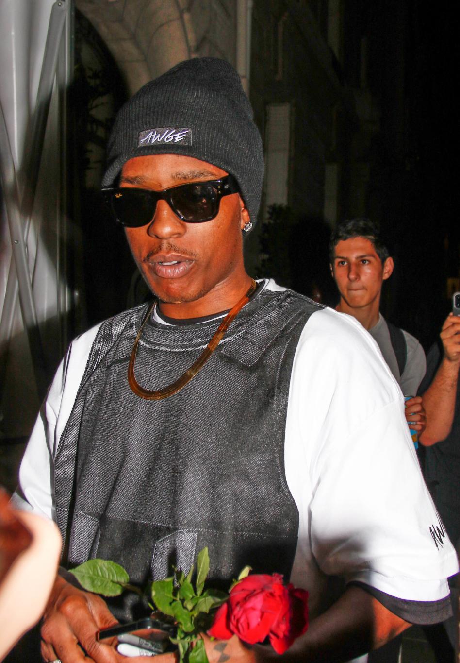 A$AP Rocky на Неделе моды в Париже в июне 2025 года.