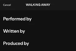 Джастин Бибер предоставил аудиоматериал для своего нового альбома настолько поздно, что имена авторов не указаны ни в одном из треков