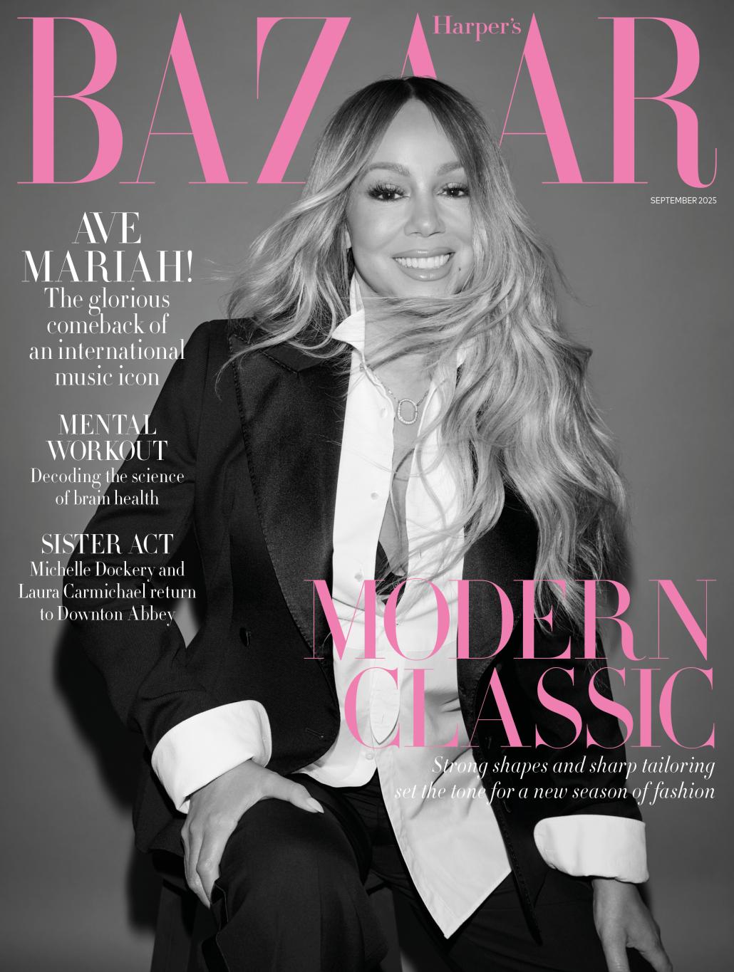 Мэрайя Кэри украсила обложку Harper's Bazaar.