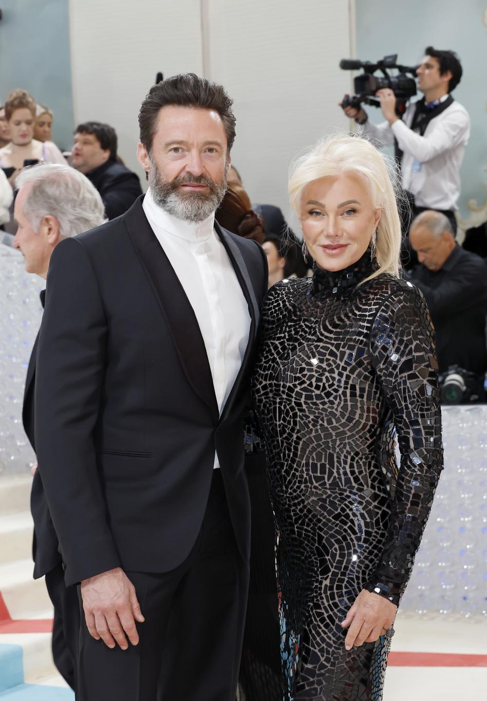 Хью Джекман и Деборра-Ли Фернесс на Met Gala-2023.