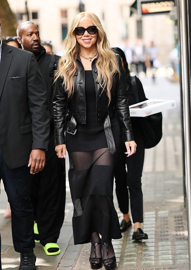 Мэрайя Кэри выглядела потрясающе после выступления хедлайнером на Brighton Pride