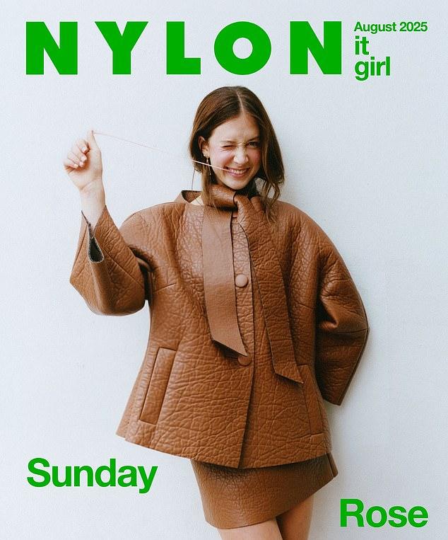 Дочь Николь Кидман Сандей Роуз украсила обложку модного журнала Nylon