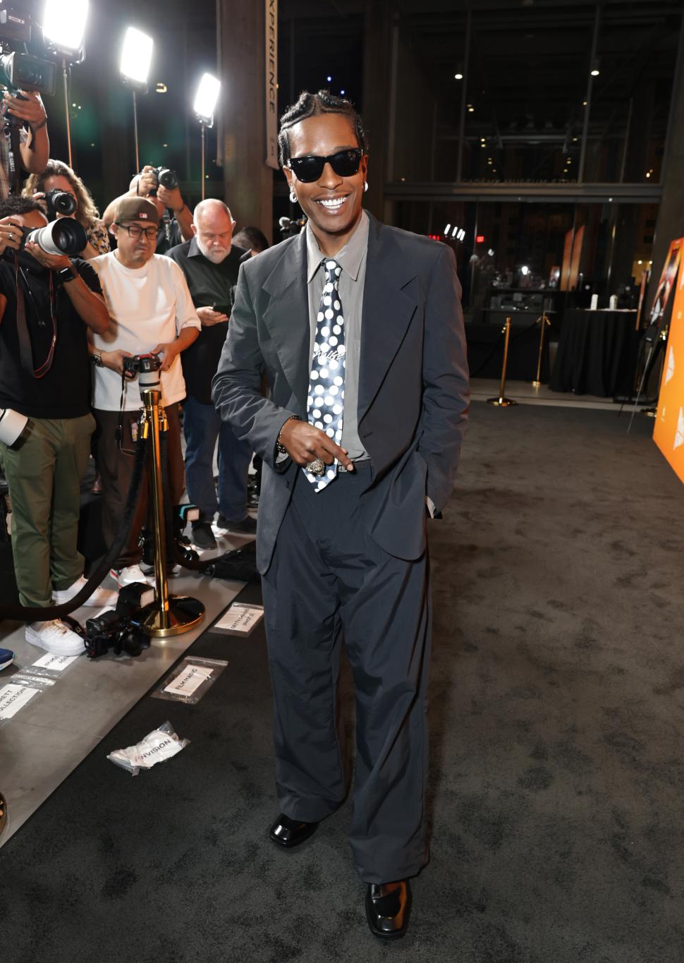 A$AP Rocky посетил лос-анджелесскую премьеру фильма «Highest 2 Lowest».