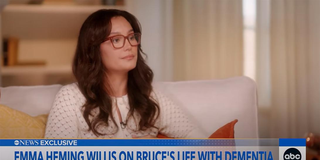 Эмма Хеминг Уиллис в эфире ABC News.