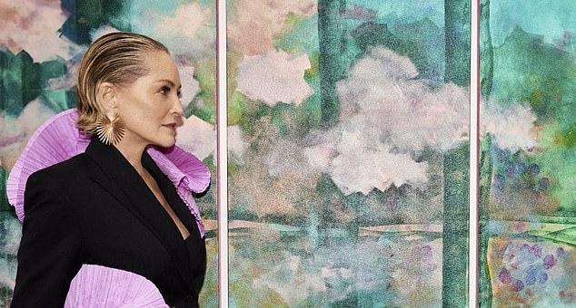 Шэрон Стоун номинирована на престижную художественную премию, став художницей