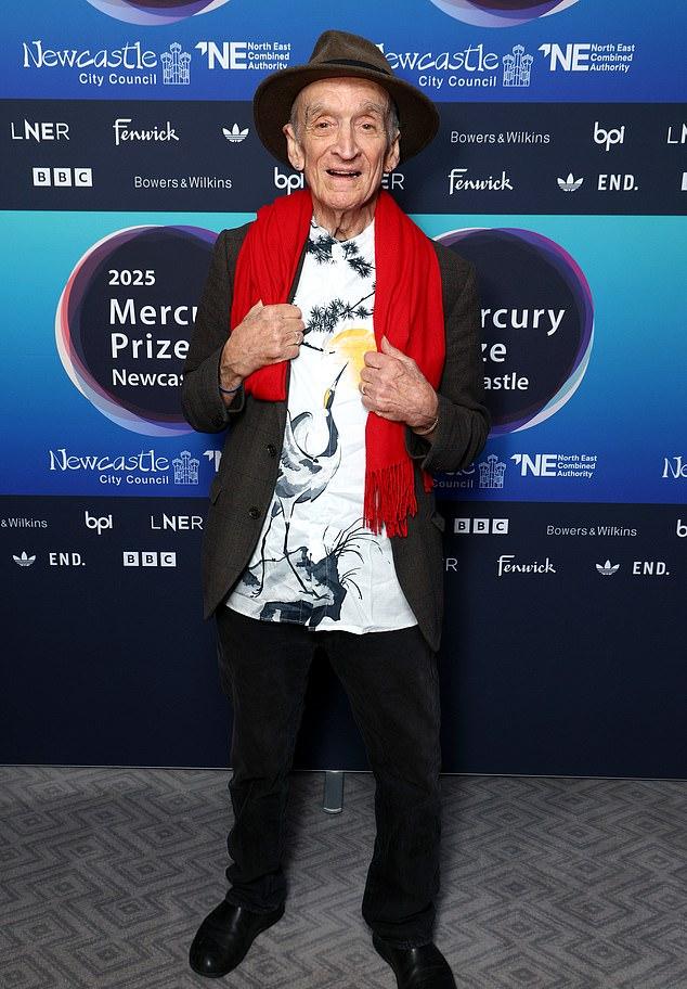 Мартин Карти запечатлен на оглашении номинантов премии Mercury в среду.