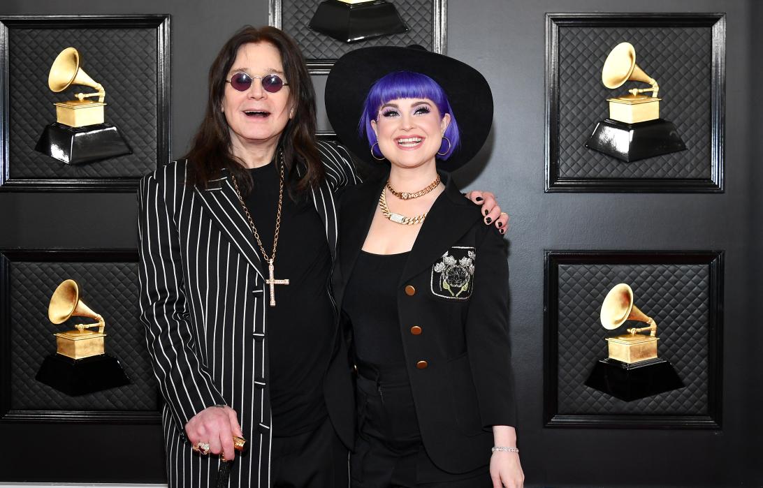 Оззи и Келли Осборн посетили 62-ю церемонию GRAMMY в Стейплс-центре, Лос-Анджелес, 26 января 2020 года.
