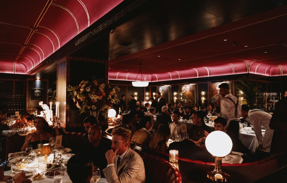 Эксклюзив с ночи открытия Carbone London.