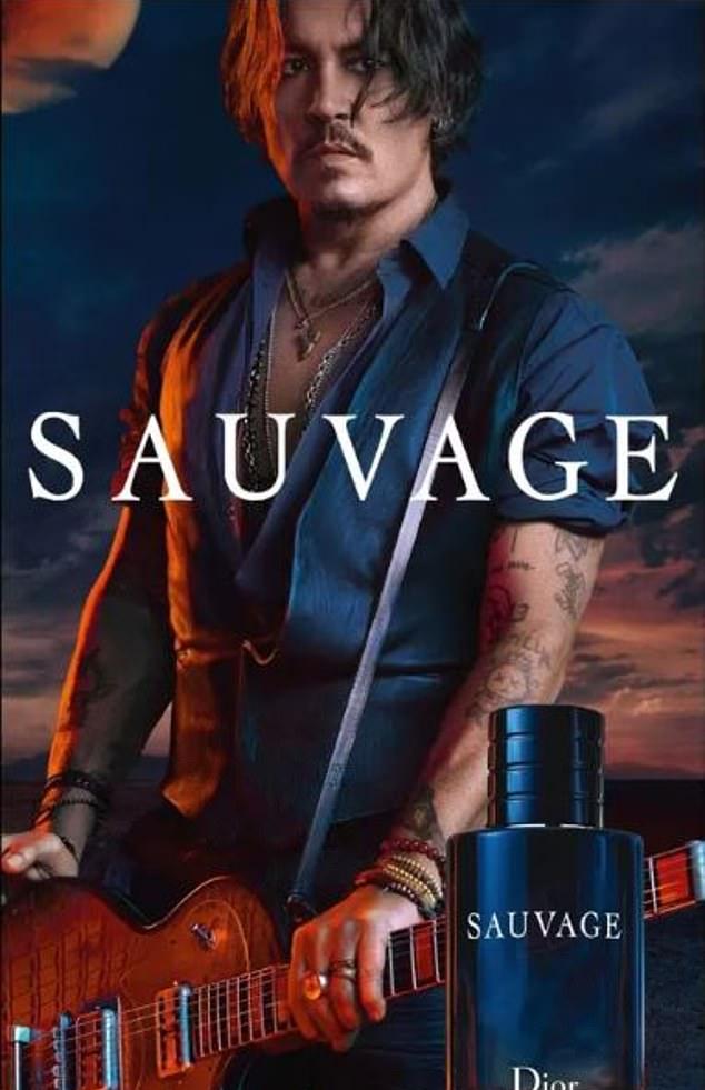 Джонни Депп — неизменное лицо Dior Sauvage с 2015. Партнерство продлено в 2023: 3 года, $20+ млн.