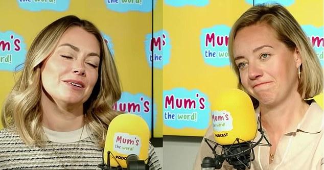 Келси вернулась к подкасту "Mum's The Word", который ведет с Джорджией, женой Дэнни Джонса, впервые после смерти Феникса.