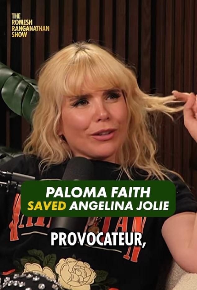 Палома Фейт на шоу Ромеша Ранганатана рассказала, что неожиданно дала Анджелине Джоли умный совет по нижнему белью.