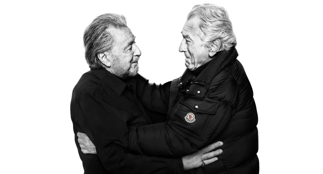 Аль Пачино и Роберт Де Ниро объединились для первой совместной кампании Moncler