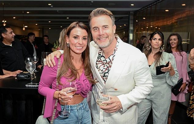 Колин Руни и Гэри Барлоу представили органические вина Gary Barlow Wines (Совиньон Блан, Блаш) в Harvey Nichols 4 июля 2023.