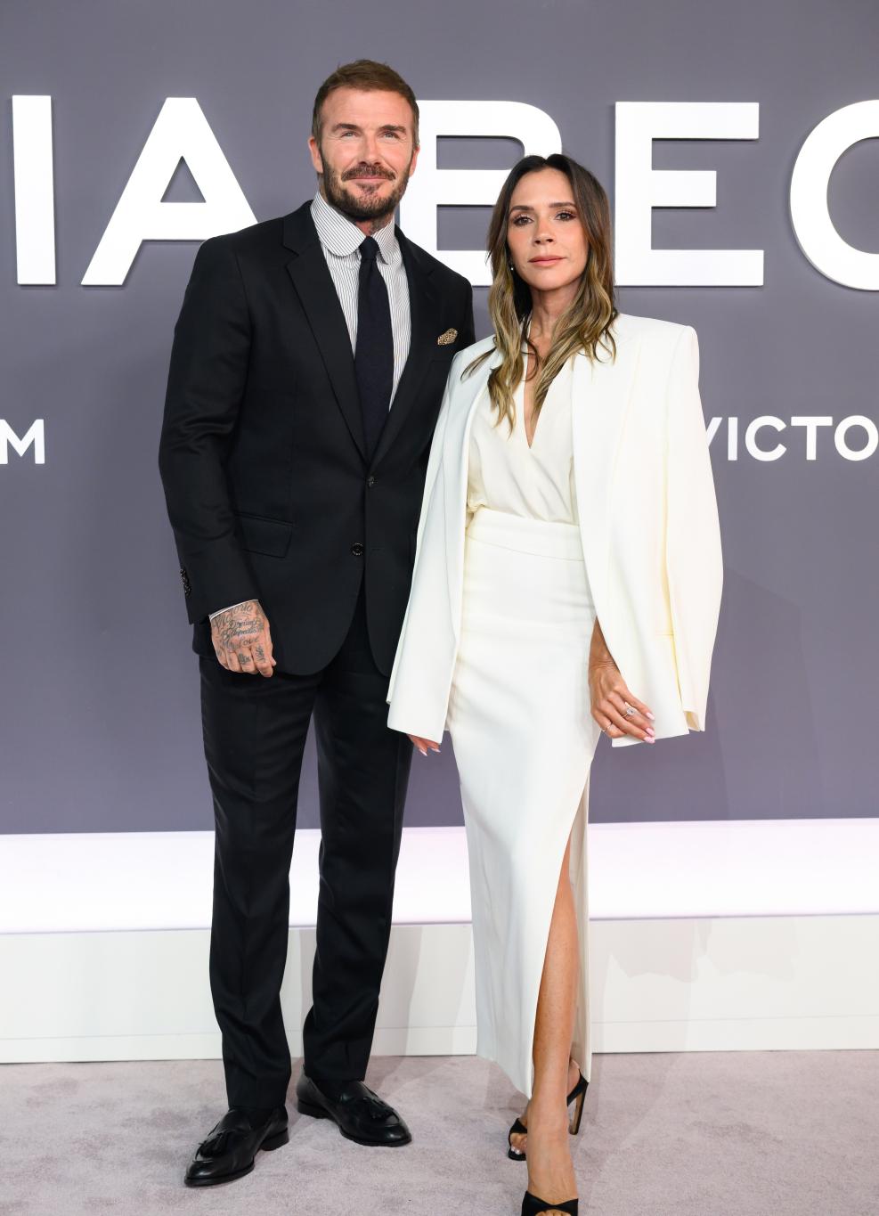 Мировая премьера "Victoria Beckham" с Дэвидом и Викторией Бекхэм.