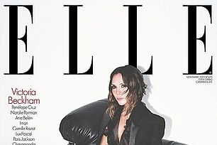Виктория Бекхэм украсила обложку юбилейного ELLE