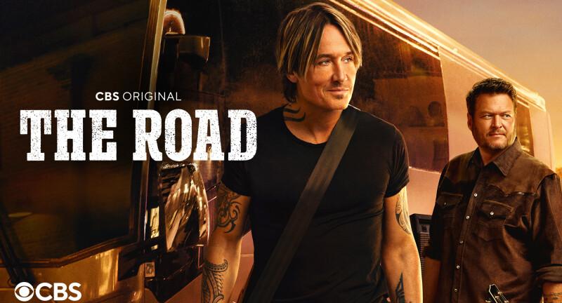 Главный постер первого сезона «The Road» с Китом Урбаном и Блейком Шелтоном.