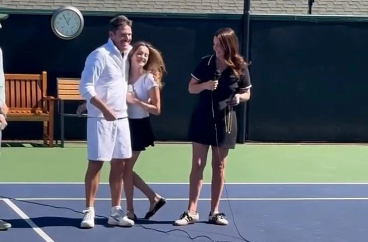 Меган Маркл предстала в образе стоимостью более 7 000 фунтов стерлингов на благотворительном теннисном турнире