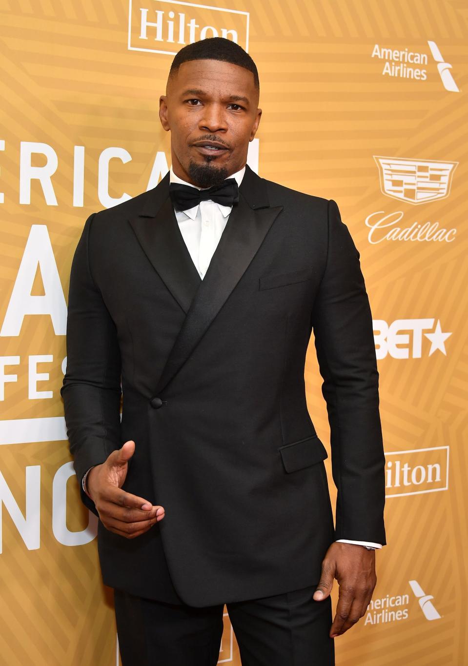 Джейми Фокс посетил церемонию награждения American Black Film Festival Honors.