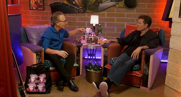 Ведущий Real Time (слева), 69 лет, добавил в ходе их 140-минутной беседы: «Она сказала: "Он совсем не тот, кем его считают"».