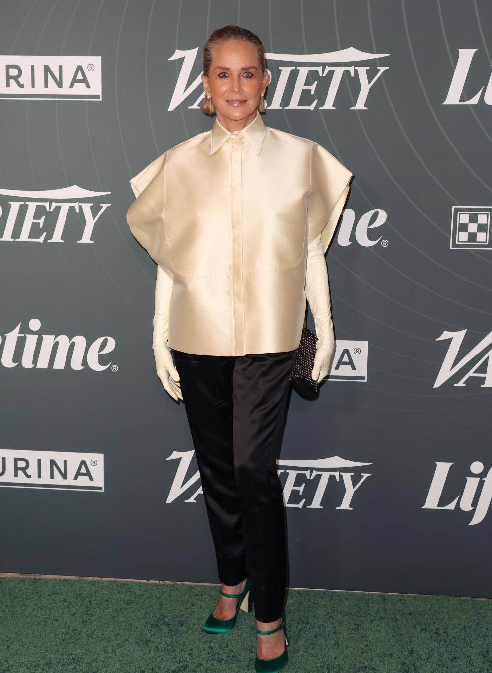 Шэрон Стоун на мероприятии Variety.