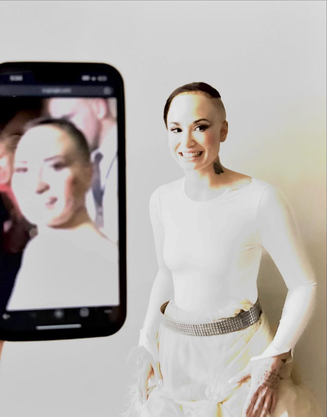 Деми Ловато на Хэллоуин воплотила в жизнь легендарный мем Пут Ловато.