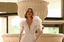 Высокий рост — ваш козырь: как выбрать платье для высокой невесты