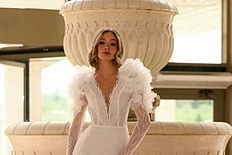 Высокий рост — ваш козырь: как выбрать платье для высокой невесты