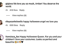 Хэллоуин в Мадриде: Эмбер Хёрд впервые вышла в свет с близнецами