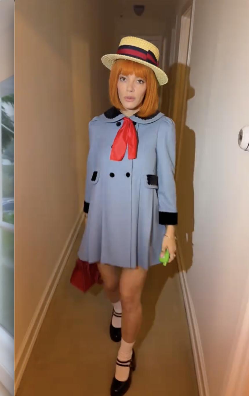 На Хэллоуин 2025 Лили Аллен перевоплотилась в Мэдлин.