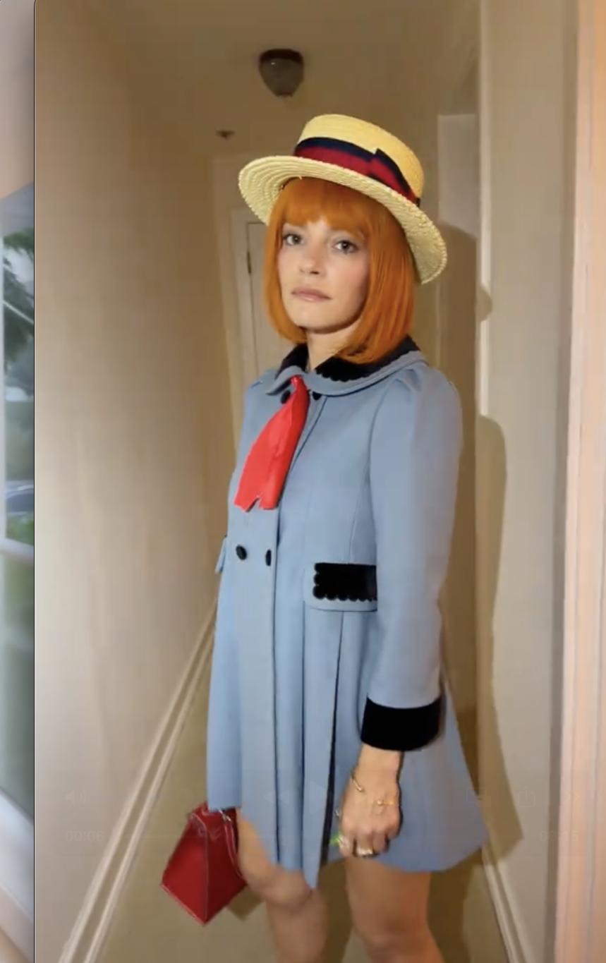 Лили Аллен предстала в образе Мэдлин на Хэллоуин 2025.