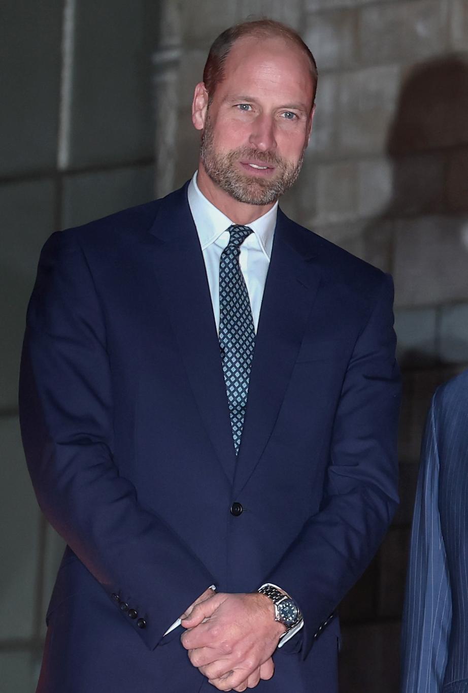 Принц Уильям улыбается на мероприятии "Обратный отсчет до COP30" в Музее естественной истории.