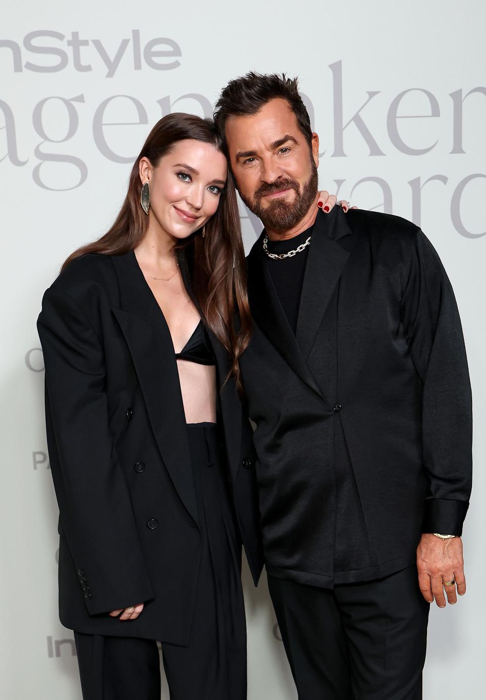 Николь Брайдон Блум и Джастин Теру на церемонии InStyle Imagemaker Awards в 2025 году.