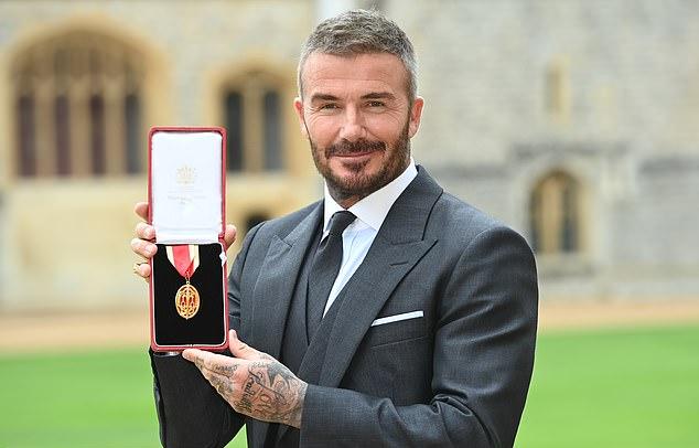 Сэр Дэвид Бекхэм признался, что «это был эмоциональный день», размышляя о своем выдающемся достижении – посвящении во рыцари во вторник