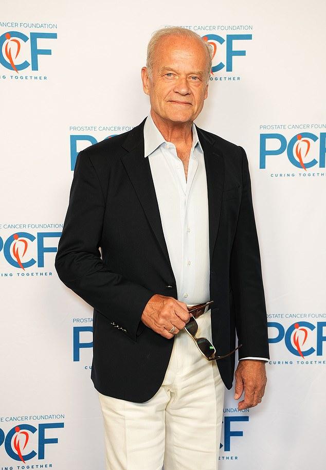 Келси Грэммер рассказал о реакции взрослых детей на рождение новорожденного сына в 70 лет. Фото: август 2024.