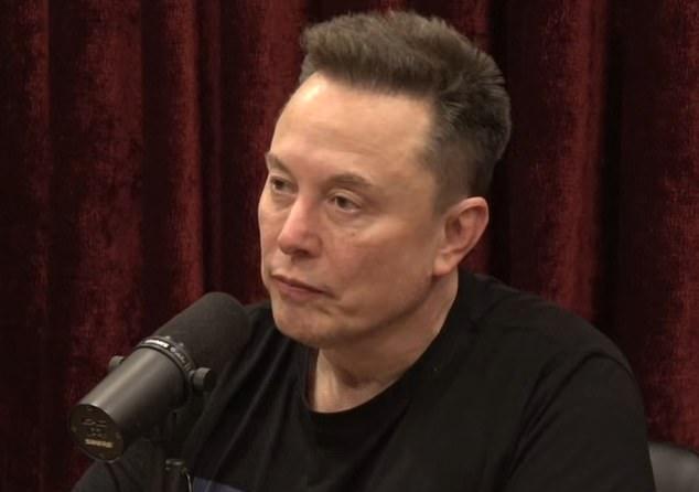 Илон Маск запечатлен во время недавнего появления на шоу Джо Рогана.