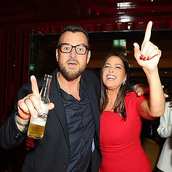 Лиза Сноудон отметила 10-летие отношений с женихом Джорджем Смартом