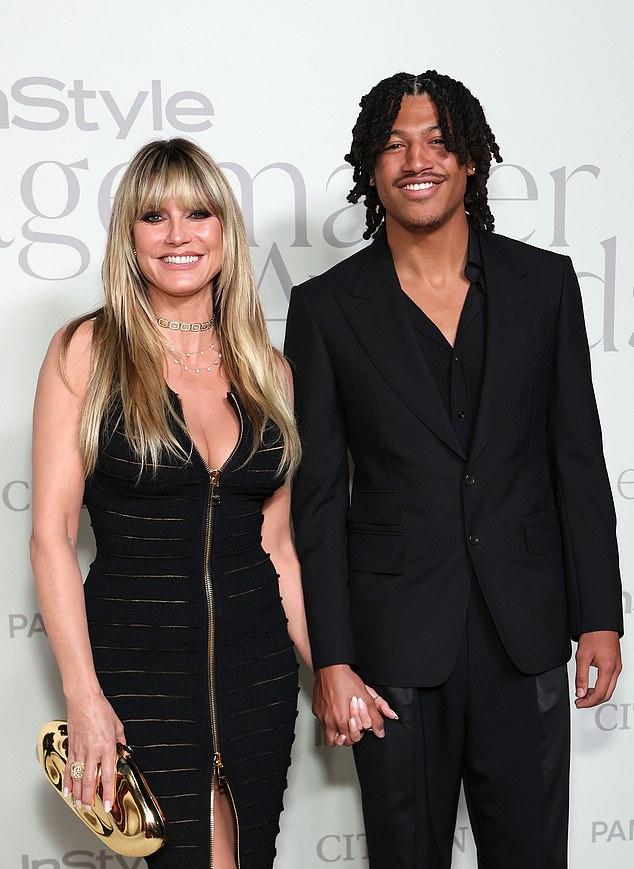 Она призналась, что ее дети Лени и сын Генри теперь занялись моделингом.