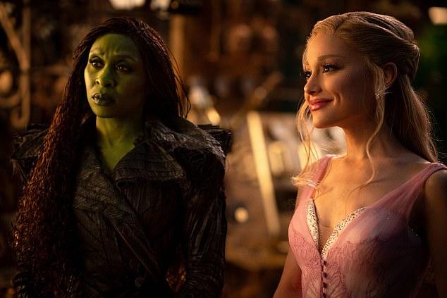 Премьера второго фильма с Арианой и Синтией Эриво состоится на Лестер-сквер в воскресенье вечером.