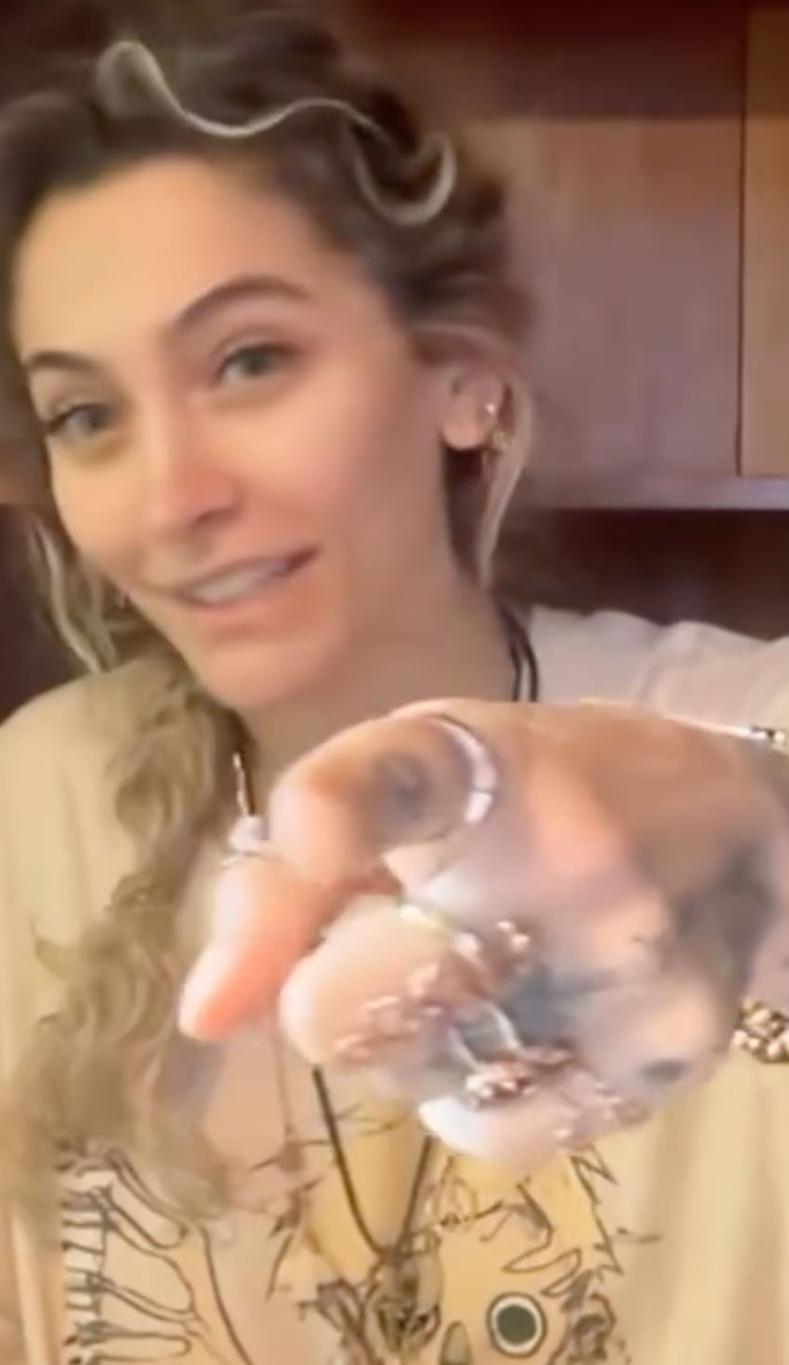 Пэрис Джексон появилась в свежем TikTok-ролике.